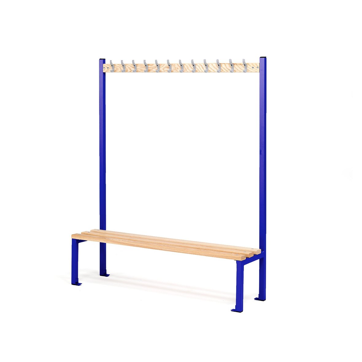 Changing Room Benches with Hook Rails | AJ Products