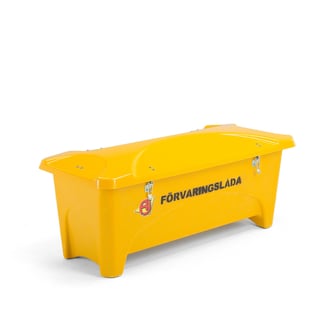 Outdoor storage box, 1760x750x745 mm, 475 L, yellow