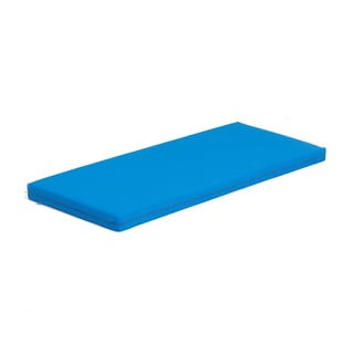 Naptime extra-soft mattress, polyester fibre, blue