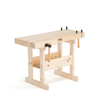 Junior carpenter's workbench, 1000x490 mm, birch