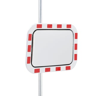 Industrial warning mirror, 400x600mm
