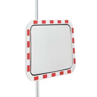 Industrial warning mirror, 600x800mm