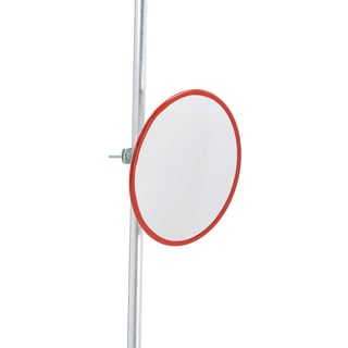 Industriële spiegel voor binnen en buiten, acryl, Ø 500 mm