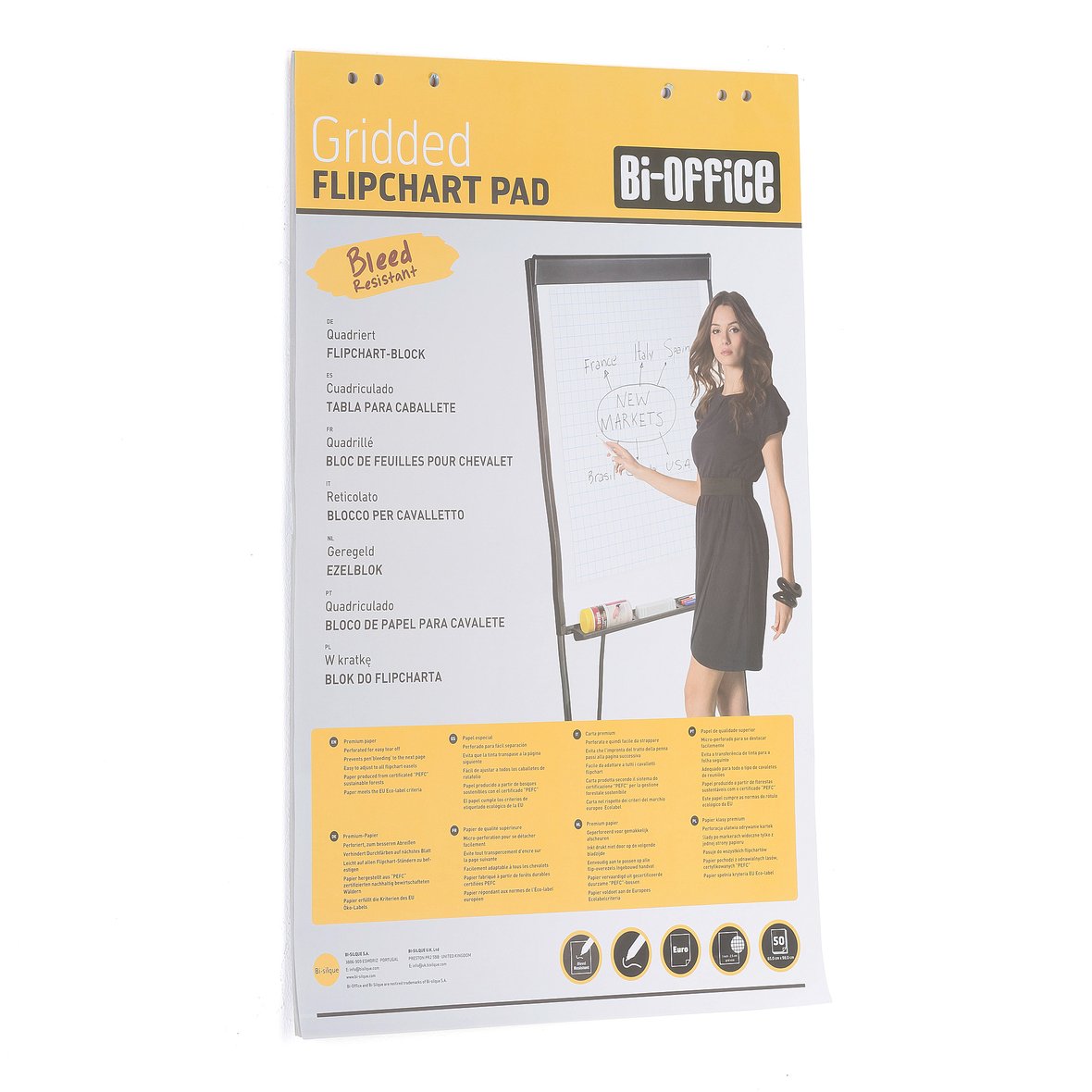 Flip chart refill, graph AJ Products