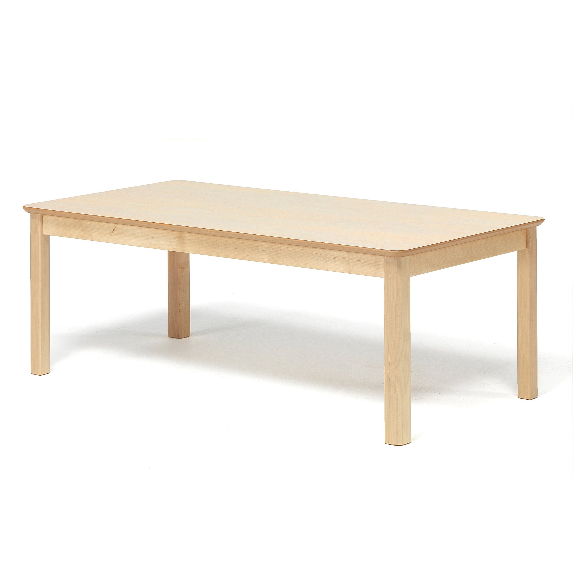 Birch wood store table