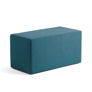 Seating block ELLA, 1000x500 mm, turquoise