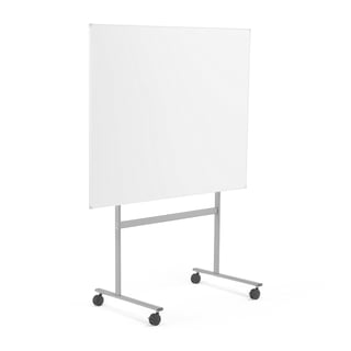 Mobil whiteboard DORIS, enkelsidig, golvstativ, 1500x1200 mm