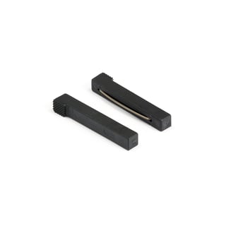 Bench dogs for carpenter's workbench, square, black