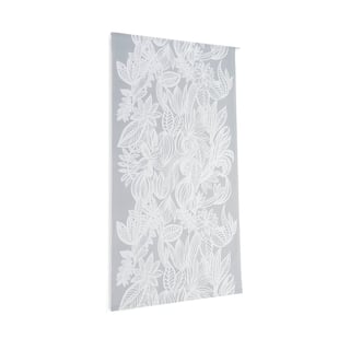 Schallabsorbierender Wandbehang, 1300x2200 mm, graues Doodle-Design