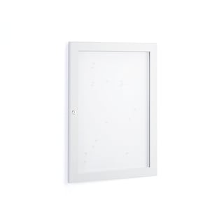 Notice board cabinet ETHEL, with lock, 770x590x30 mm
