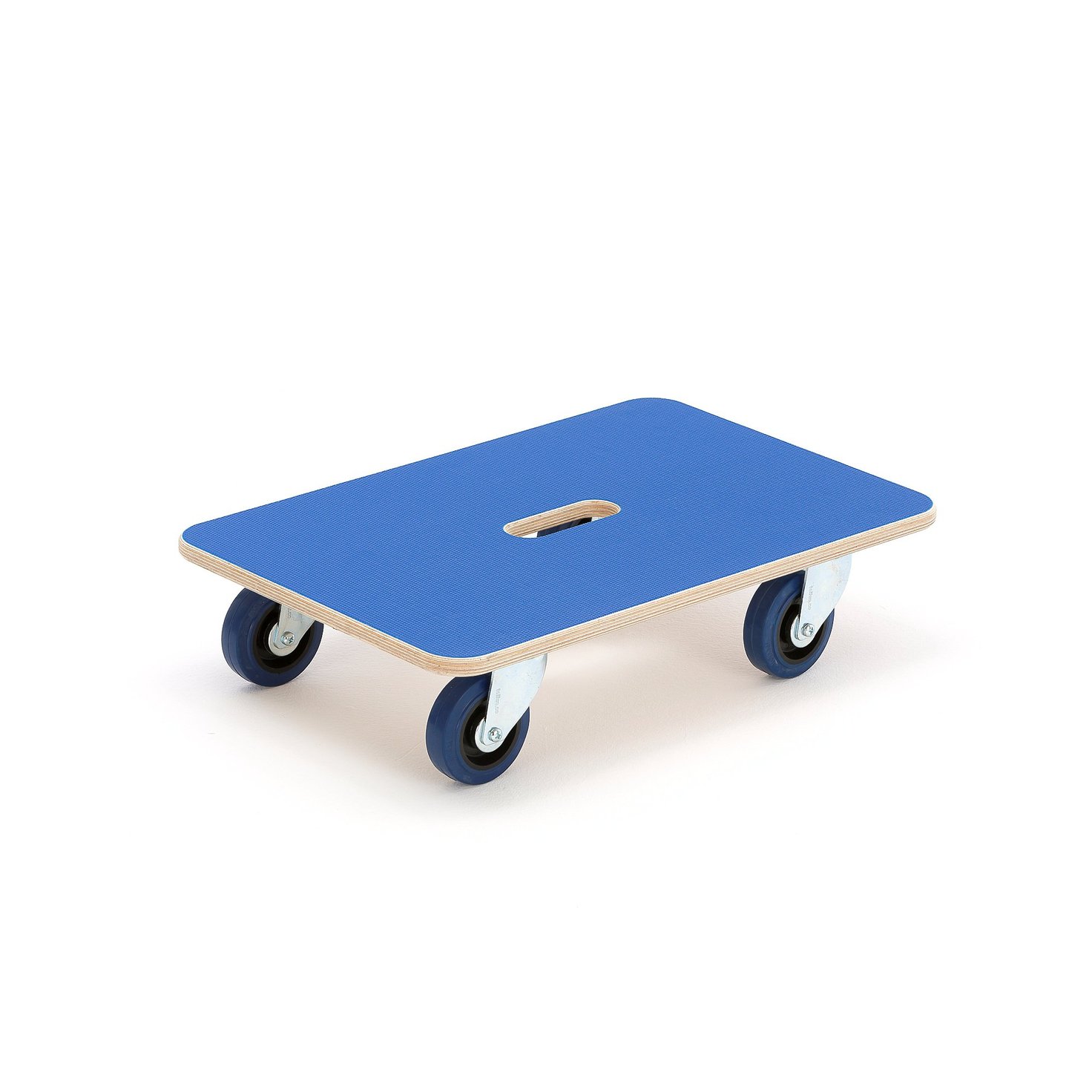Plywood dolly with antislip platform, 600x400 mm, 400 kg AJ Products
