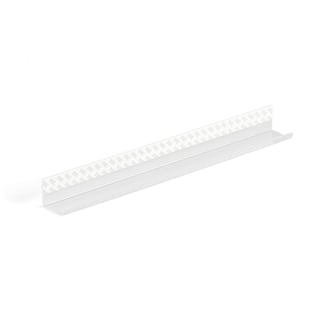 Pen shelf for glass board STELLA, L 500 mm