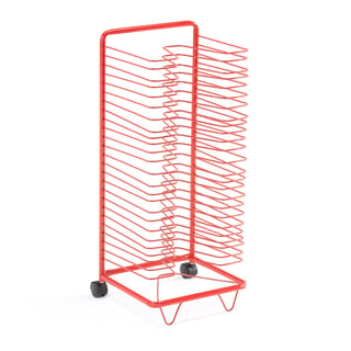 Art drying rack, 26 shelves, 900x300x400 mm