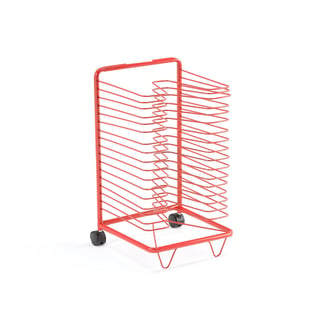 Art drying rack, 17 shelves, 400x300x645 mm