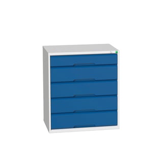 Drawer unit BOTT®, 5 drawers, 900x800x550 mm