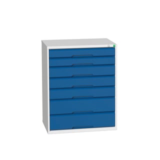 Drawer unit BOTT®, 7 drawers, 1000x800x550 mm