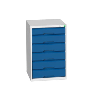 Drawer unit BOTT®, 6 drawers, 800x525x550 mm