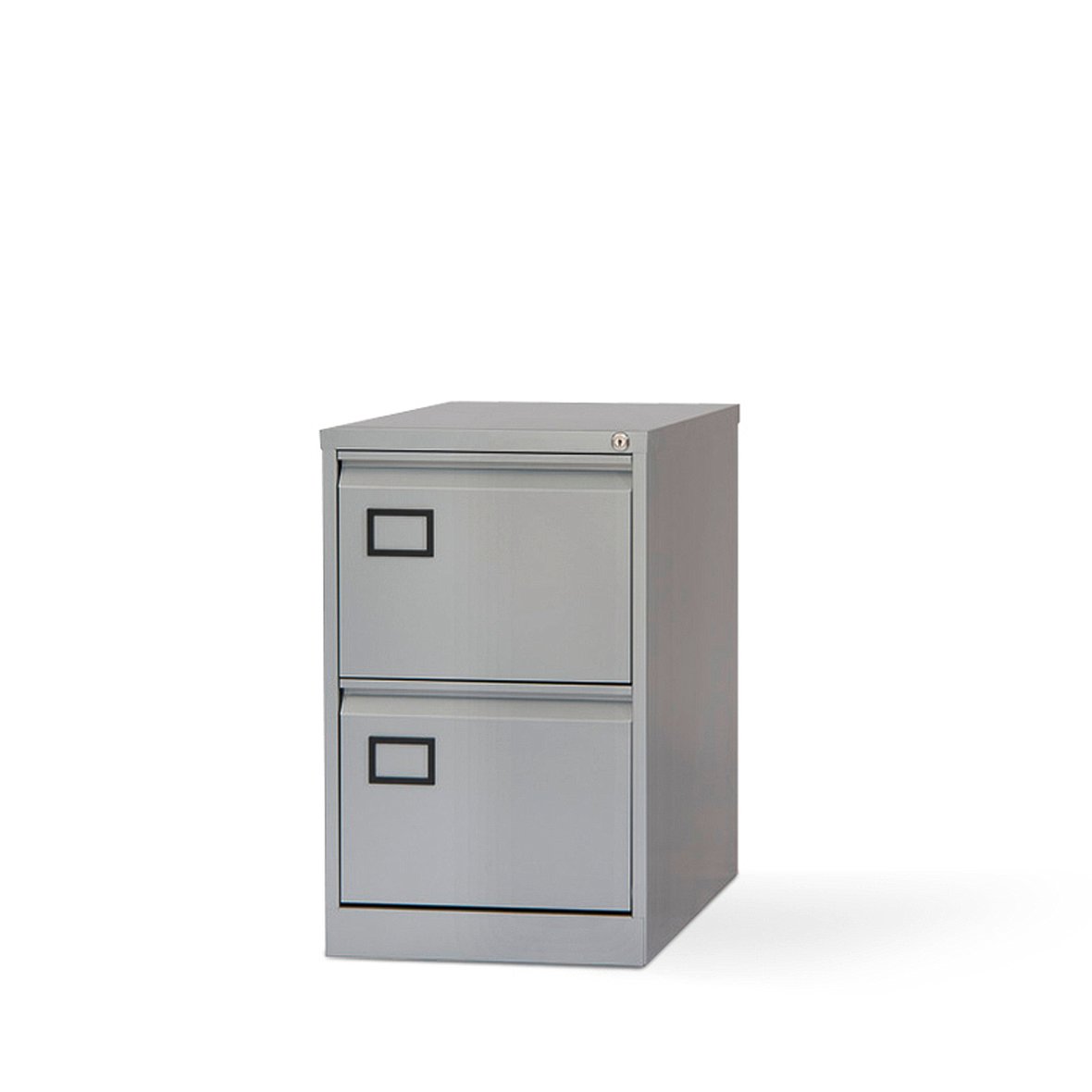 Bisley foolscap filing 2 drawers, grey AJ Products