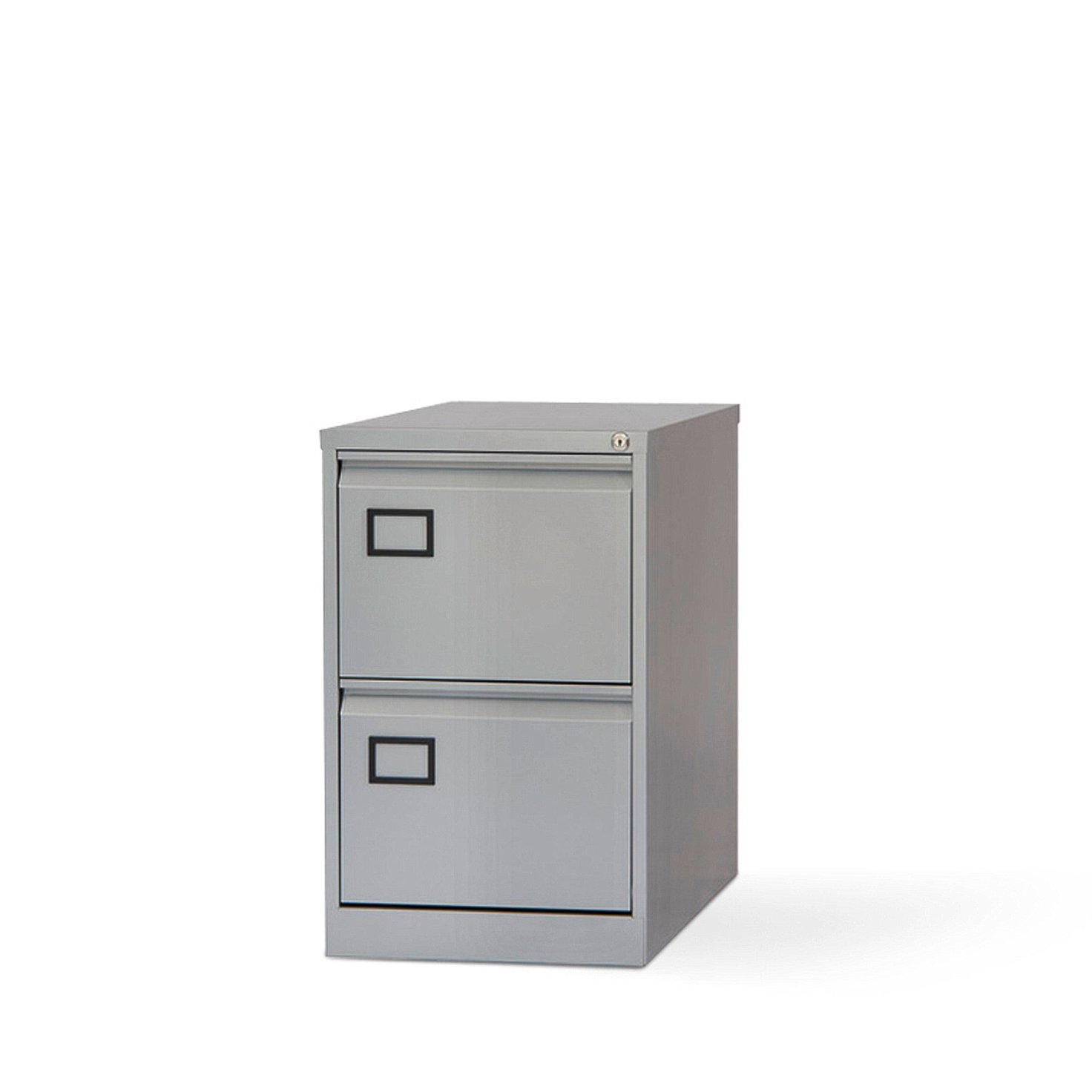 Bisley foolscap filing 2 drawers, grey AJ Products