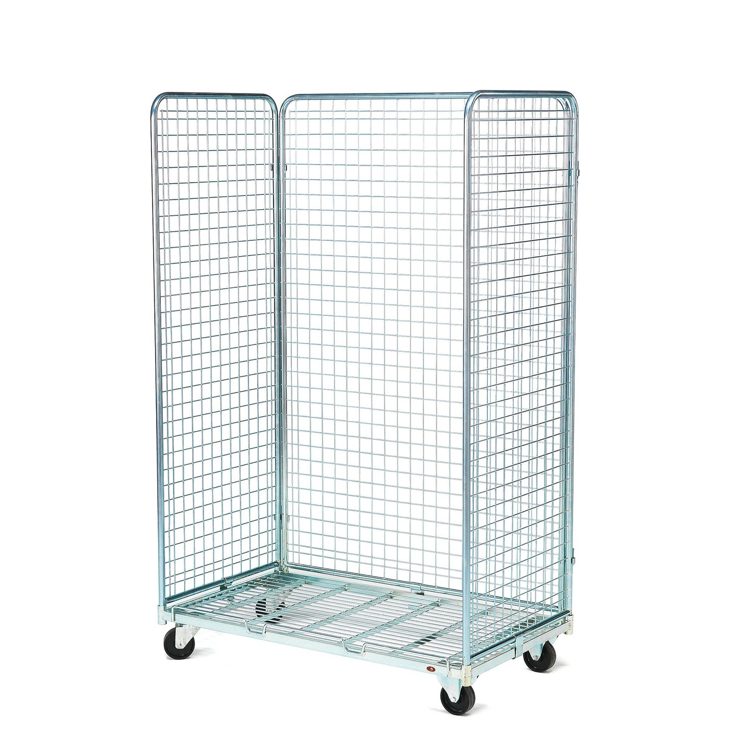 Cage trolley HILL, 400 kg load, 1150x665x1790 mm AJ Products