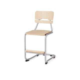Krzesło szkolne LEGERE III, 500 mm, brzoza
