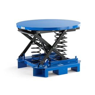 Paletna miza z avtomatično nastavitvijo višine, 1110x1110x820 mm