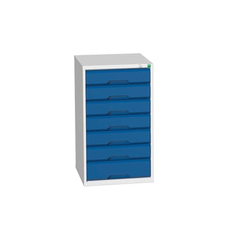 Drawer unit BOTT®, 7 drawers, 900x525x550 mm