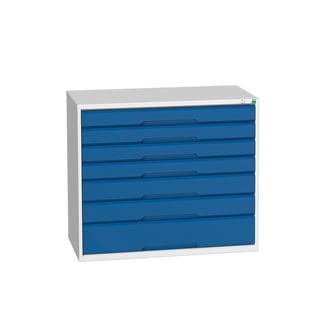 Drawer unit BOTT®, 7 drawers, 900x1050x550 mm