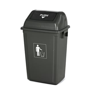 General waste swing bin, 750x455x320 mm, 60 L
