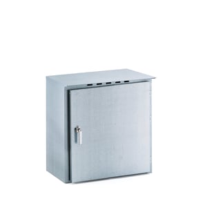 Gas cylinder storage cabinet for outdoor use, 730x700x400 mm