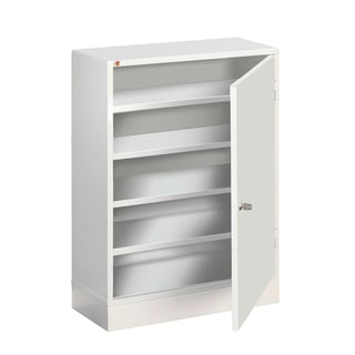 Office cupboard SERVE, 800x660x275 mm, white