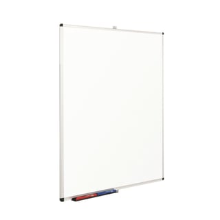 Budget magnetic whiteboard, 1200x900 mm