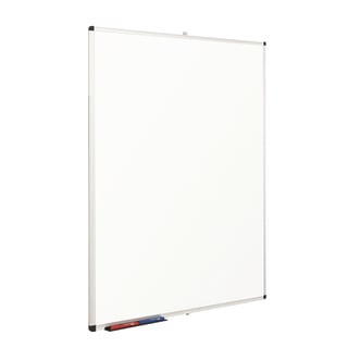 Budget magnetic whiteboard, 1800x1200 mm