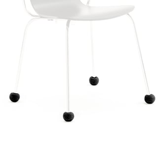 Chair sock, Ø 16-22 mm, black