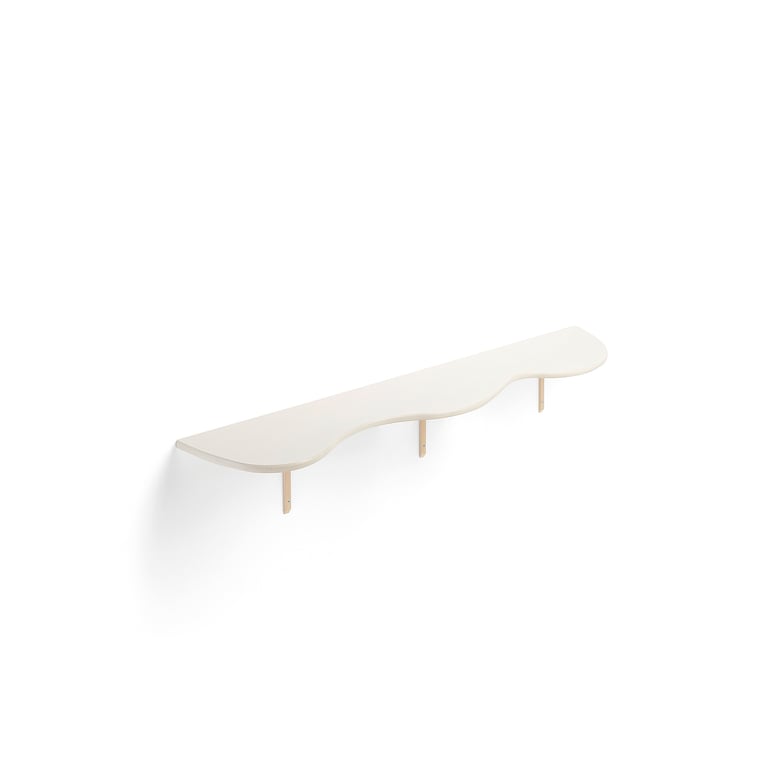 Writing shelf, 1400x320 mm, white AJ Products