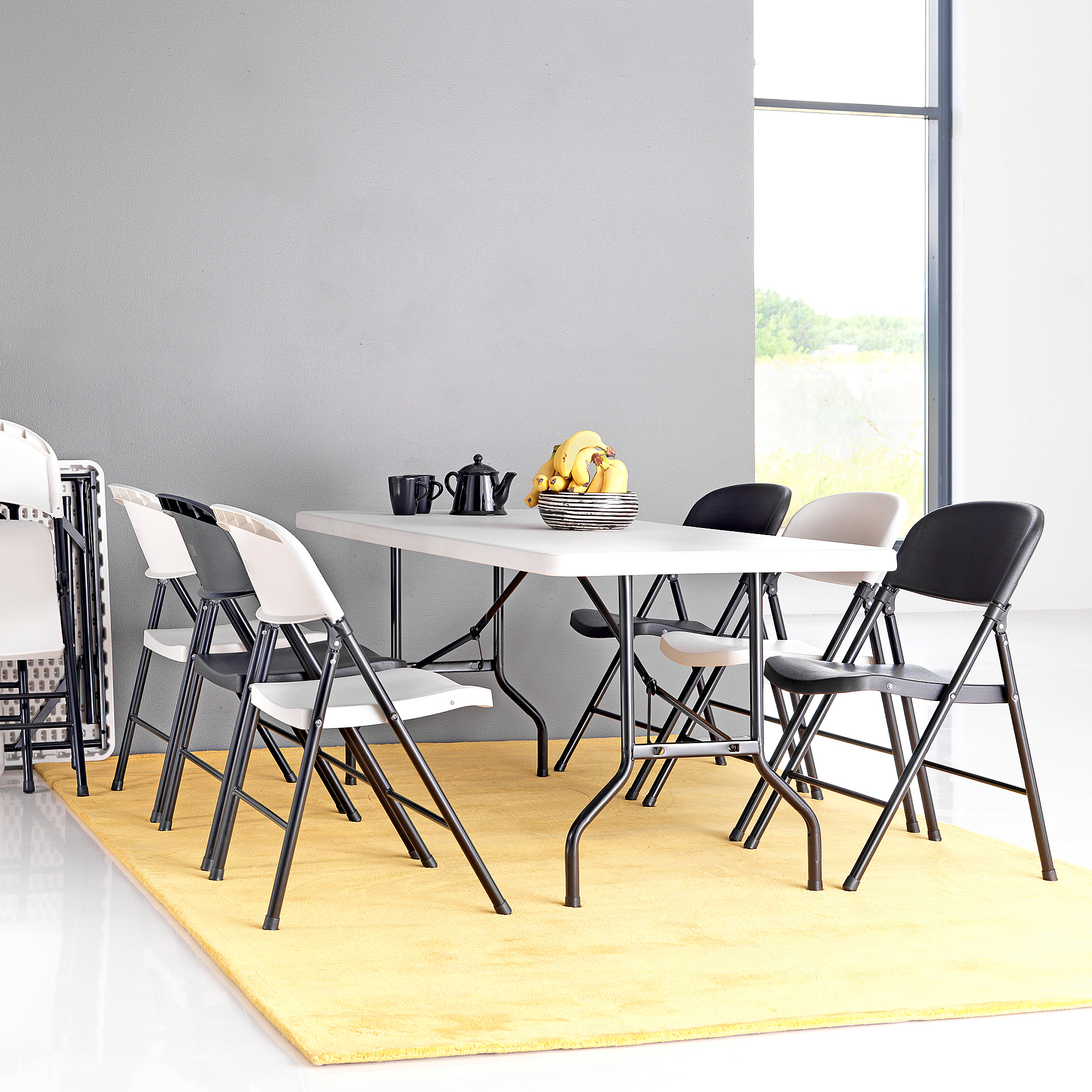 Ikea plastic online folding table