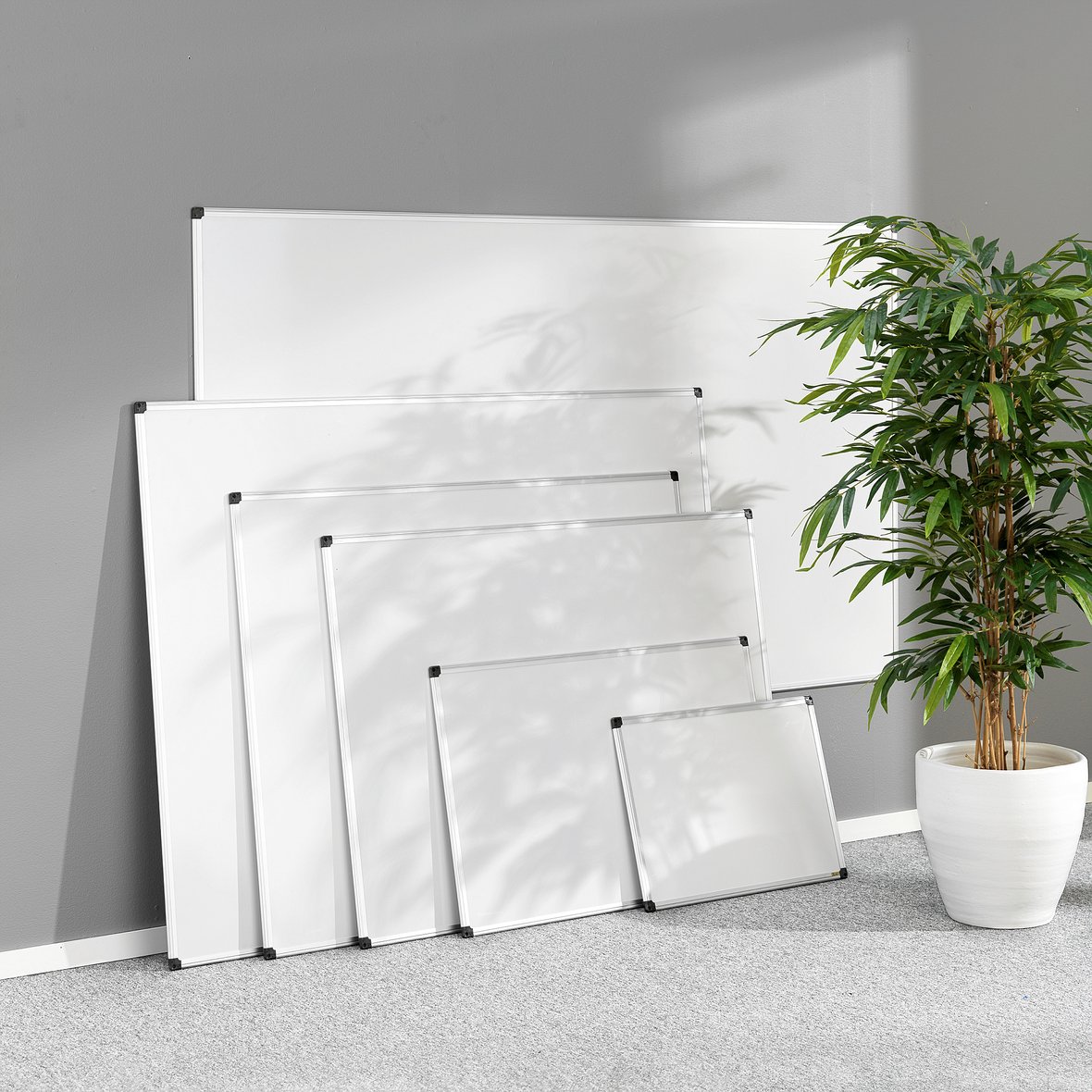 Budget whiteboard BETTY, 1200x2000 mm AJ Products