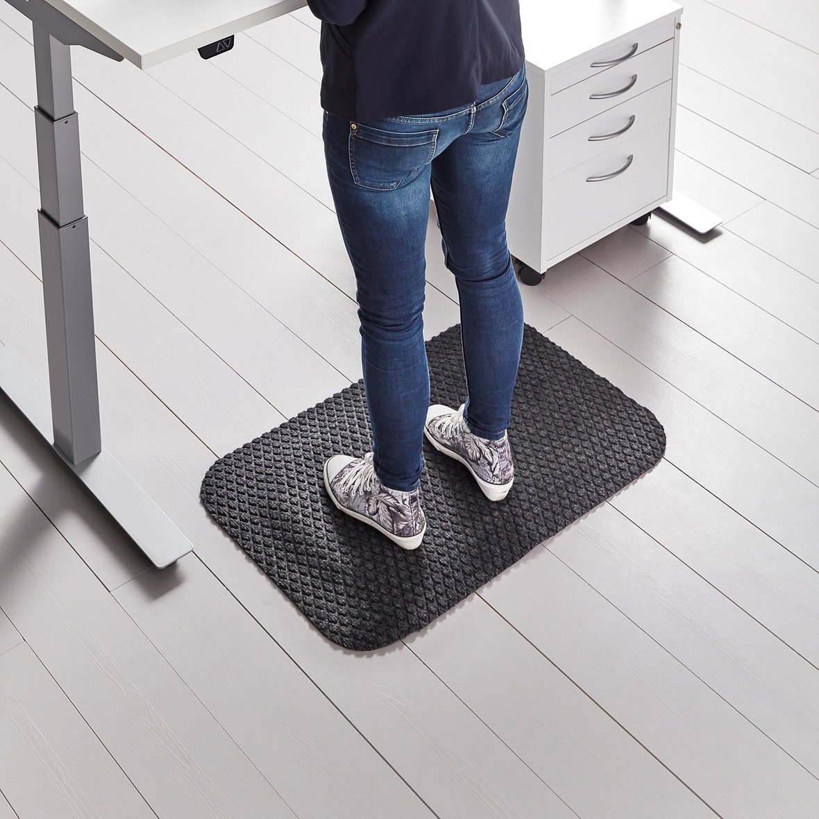 Standing desk antifatigue mat STAND, 840x550 mm AJ Products