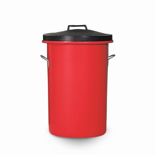 Heavy duty coloured dustbin, Ø 476x673 mm, 99 L, red