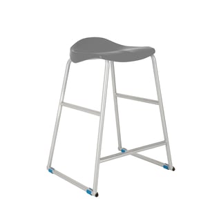 Ultimate plastic stool, H 685 mm, grey