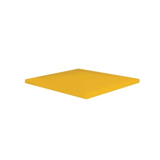 Lid for 135 L mobile container truck, yellow