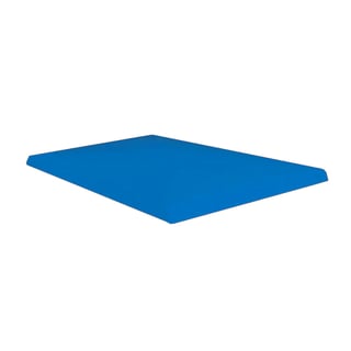 Lid for 200 L mobile container truck, blue