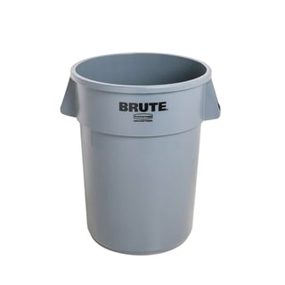 Round container BRUTE®, Ø 673x838 mm, 208 L, grey