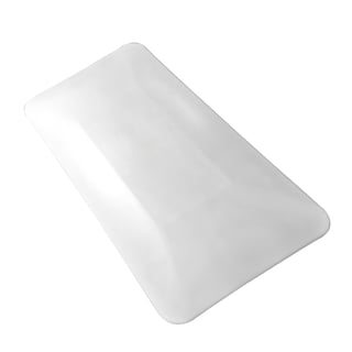 Lid for 455 L tapered truck, 1345x730 mm, white