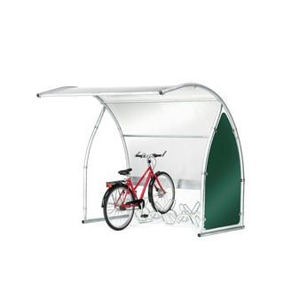 Bicycle shelter, extension unit