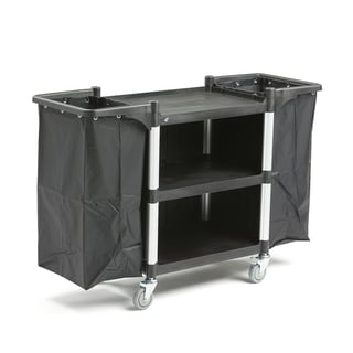 Service trolley MOVE with 2 bags, 1380x480x950 mm