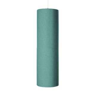 Ljudabsorbent, cylinder, Ø280x1000 mm, turkos