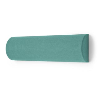 Ljudabsorbent POLY, halvcylinder, Ø280x1000 mm, turkos