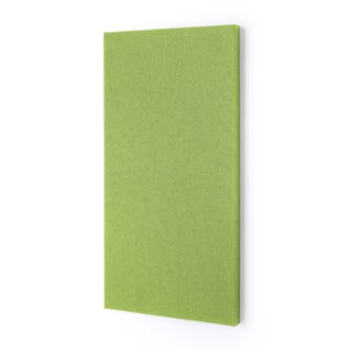 Lydabsorbent POLY, rektangel, H1180 B600 mm, limegrønn
