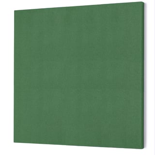 Akustický panel POLY, čtverec, 1180x1180x56 mm, tmavě zelená